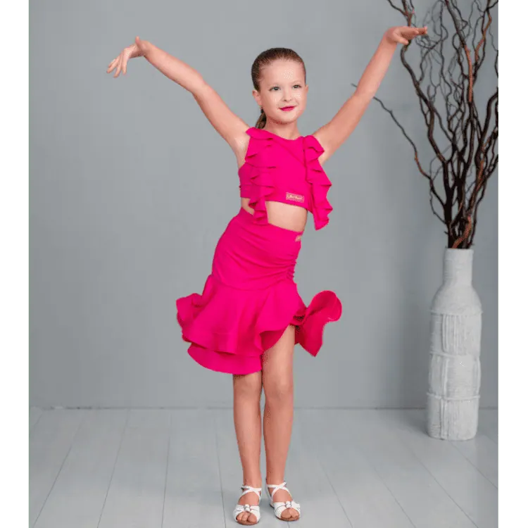 Dance Skirt JDskirt02 – Pink — вигляд 2
