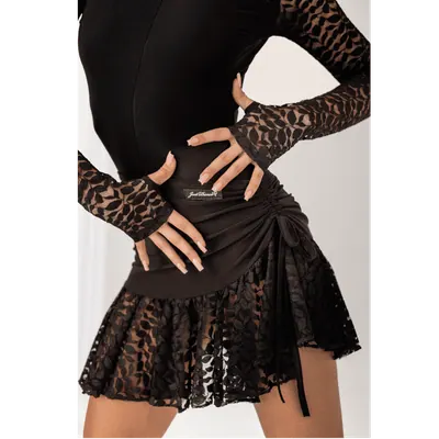Dance Skirt – Black Lace