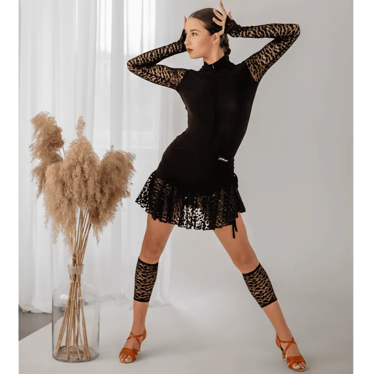 Dance Skirt JDSKIRT22 – Black Lace — вигляд 5