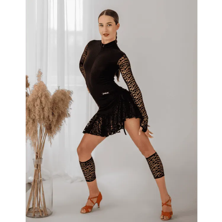 Dance Skirt JDSKIRT22 – Black Lace — вигляд 6